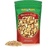 Roasted Unsalted Peanuts 5 Pounds (80oz) By We Got Nuts &ndash; Premium Quality Kosher Peanut &ndash; Healthy &amp; Natural Rich Flavor Snack &ndash; Great For DIY Homemade Peanut Butter &ndash; Air-Tight Resealable Bag Package