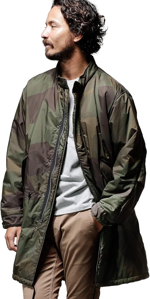 ナノユニバース Alpha Industries アルファインダストリーズ 別注 コート M 65 Coat Primaloft メンズ コート ジャケット 通販 Amazon
