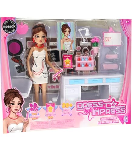 Amazon.com: Dress to Impress Fashion Doll Lana Series 1 with DLC Token :  Toys & Games