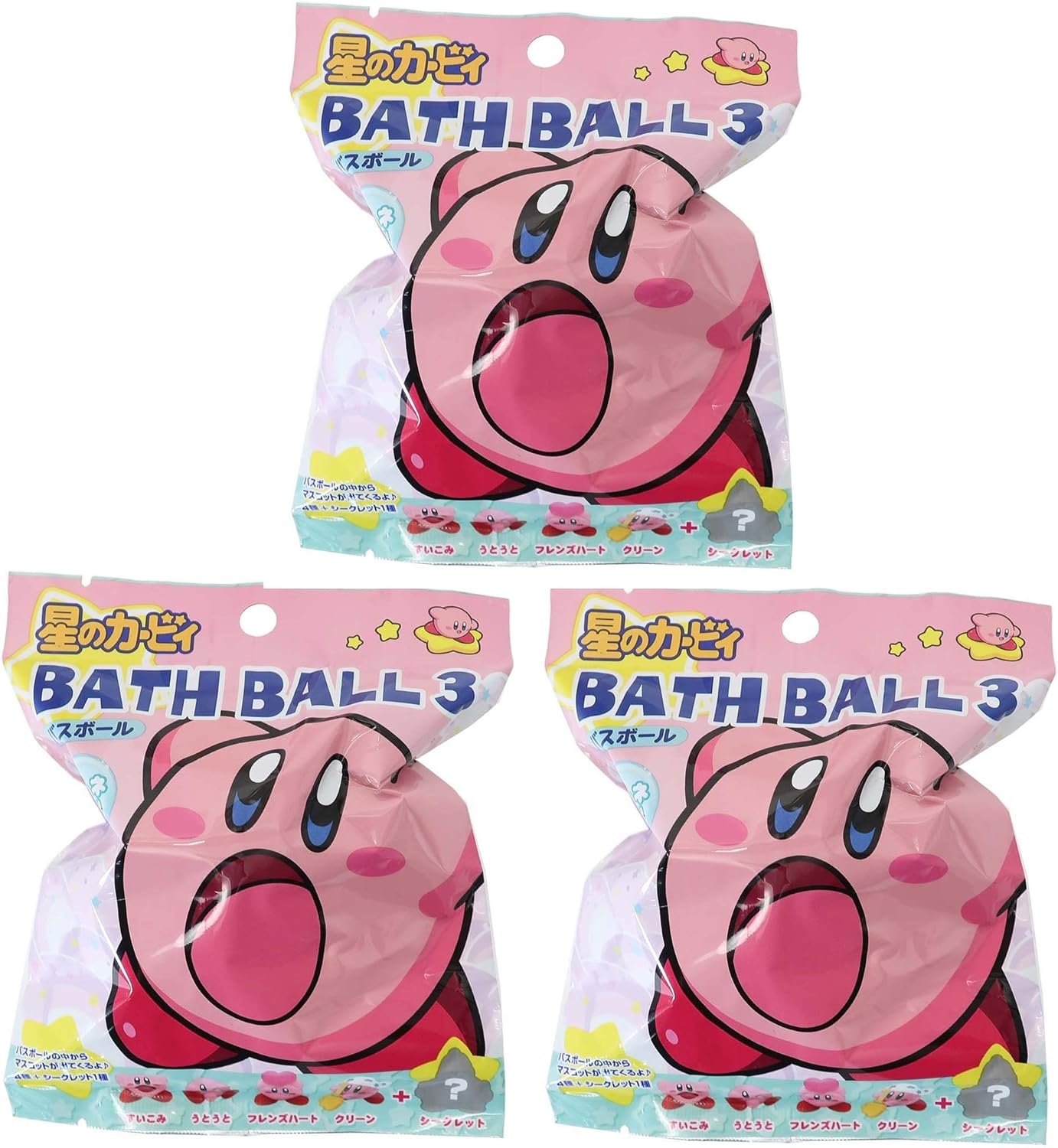 kirby bath ball