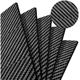 Maasechs 600 x 700 x 4 mm 3K Carbon Fiber Sheet, High Strength Matte | 100% Carbon Fiber Panel, Lightweight, Ideal for DIY Projects, Drones, CNC Cutting, Aerospace, Automotive, Laptop Components