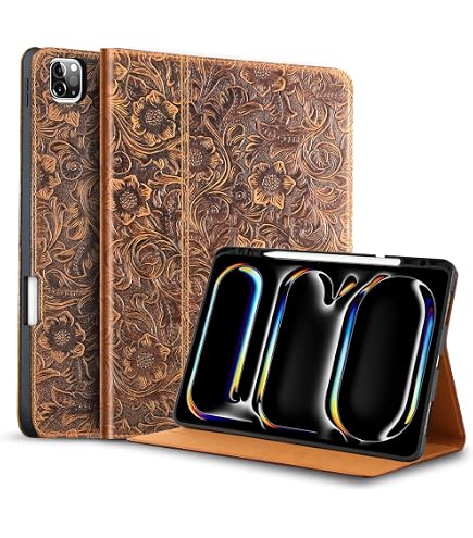 Amazon.com: CPNVWA Leather Case for iPad Pro 13-inch M5 2025 / M4