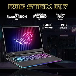 ASUS 2021 ROG Strix G17 17.3" FHD 144Hz Gaming