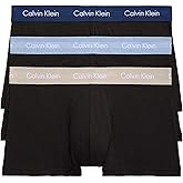 Calvin Klein Men's Cotton Stretch 3-Pack Low Rise Trunks