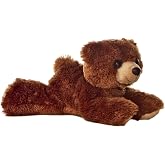 Aurora Mini Flopsie 8" Barnsworth Adorable Stuffed Animal | Compact tummy-lying animals with bean-filled stability