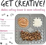 BUGALUGS Lick Mat for Dogs & Cats 2-Pack Food Grade Silicone BPA Free view 2