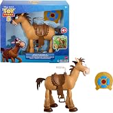 Mattel Disney and Pixar Toy Story 5 Giddy-Up Bullseye RC | 12-inch Scale Remote-Controlled Horse Toy with Sounds &amp; Clip for Figure (Sold Separately)