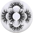 25mm 3D Mink Lashes Full Volume Mink Eyelashes Fluffy Volume Dramatic 25mm Mink Lashes Extension Cruelty-free Siberian Mink Strip Eyelashes (06 61 82 mix)…………