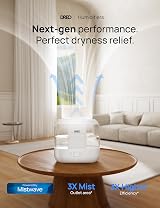 DREO 4L Smart Humidifier for Bedroom Kids Quiet 28dB Top Fill App Voice view 4