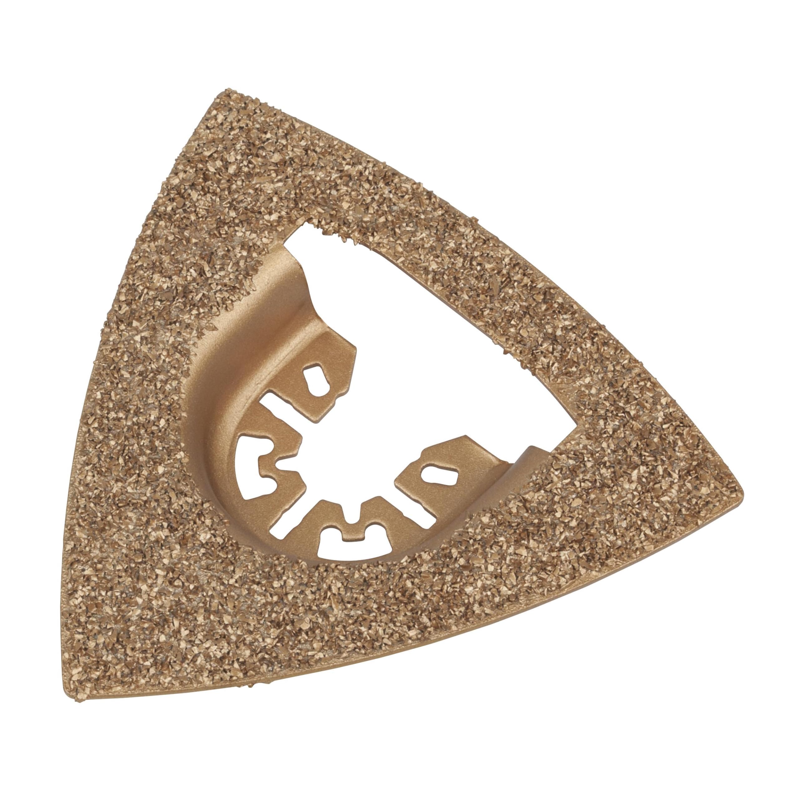 wolfcraft Tungsten Carbide Coated Sanding Plate "PRO", Universal Receptacle I 3994000