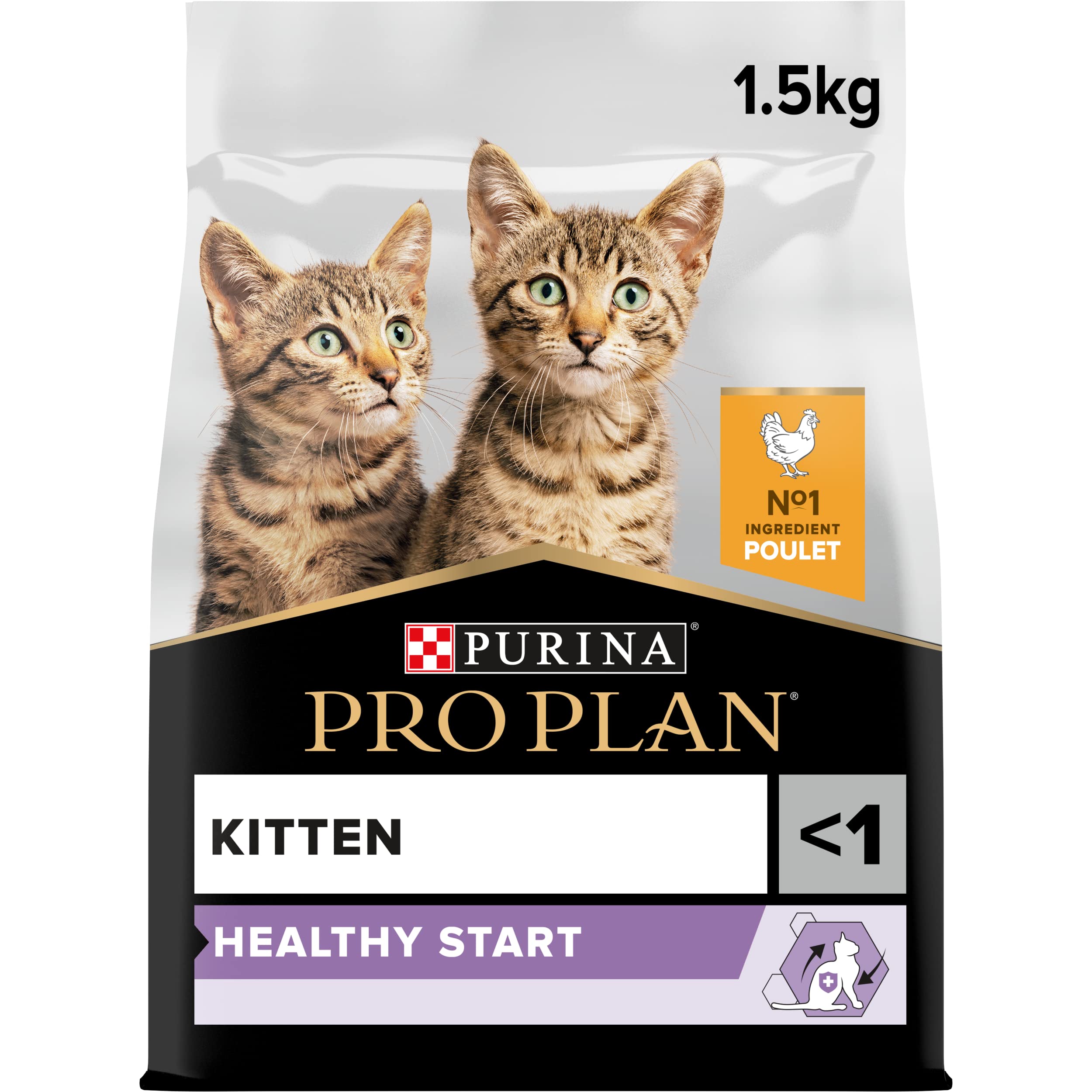 Purina Pro Plan Cat Food Junior With Chicken & Rice 1.5Kg