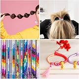 Xiaomoyu Elastic Cord Rainbow Beading Cord 1mm 100m for Jewelry Crafts view 7