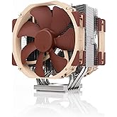Noctua NH-U14S TR5-SP6, Quiet Server/Workstation High-End Tower CPU Cooler | 165mm Height, High-End Low-Noise Cooling, For AMD Threadripper/Epyc sTR5/SP6, Dual 140mm Fans, Rich Accessory Kit