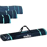 Athletico Dynamic Adjustable Length Ski Bag - Padded Ski Bag Adjusts from 170cm to 190cm