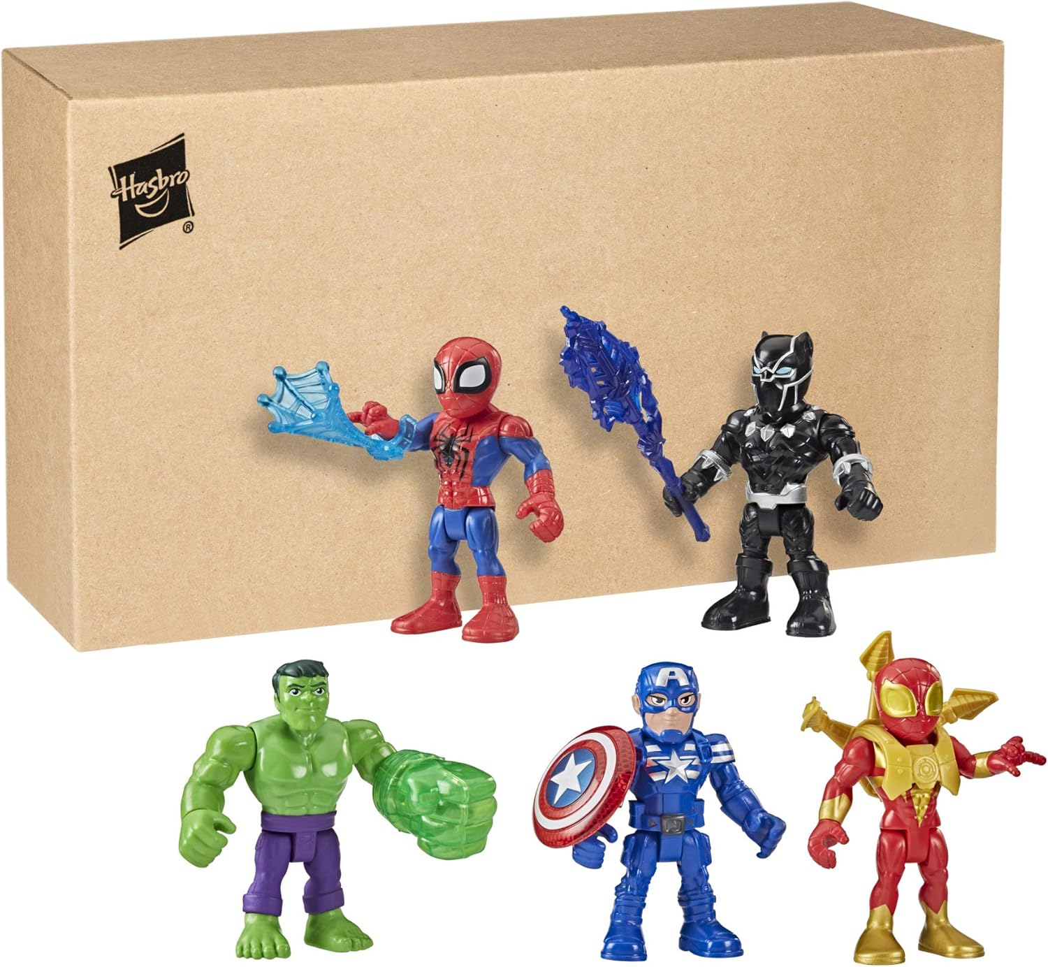 marvel playskool heroes 5 pack