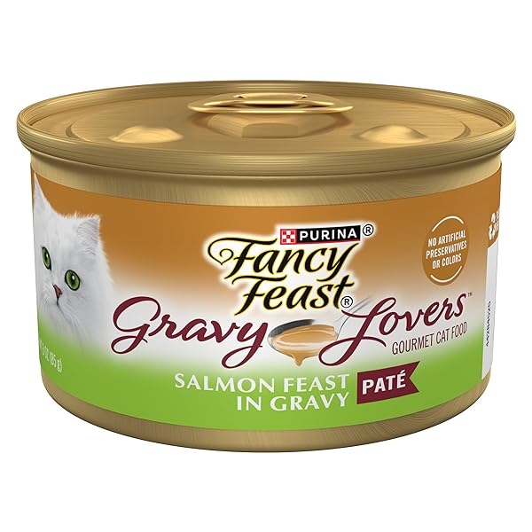 PURINA FANCY FEAST GRAVY LOVERS SALMON FEAST PATE...