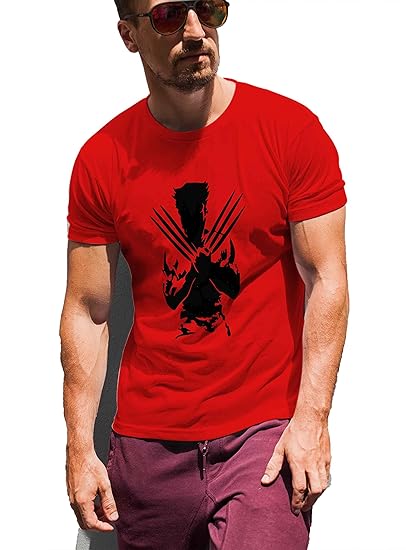 red t shirt men's style