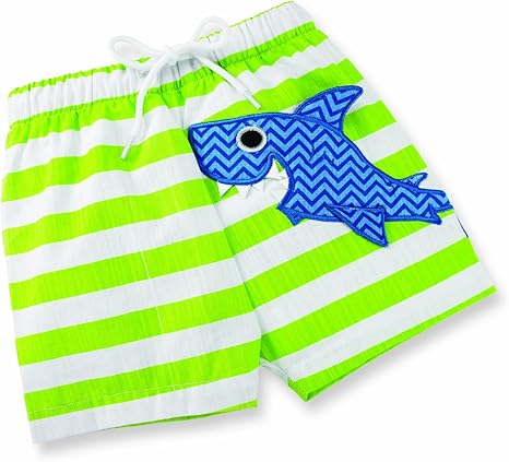 baby shark swim trunks 12 months