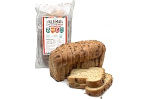 BEYONDCHIPZ The Ultimate Low Carb Bread, “Seriously Seeded” Powered By HealthSense® High Fiber Wheat Flour, Keto Friendly, Single Loaf