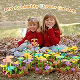 Funsland Flower Garden Building Toys 272 PCS Kids STEM Learning Set view 5