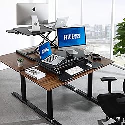 FITUEYES Height Adjustable Standing Desk 32” Wide