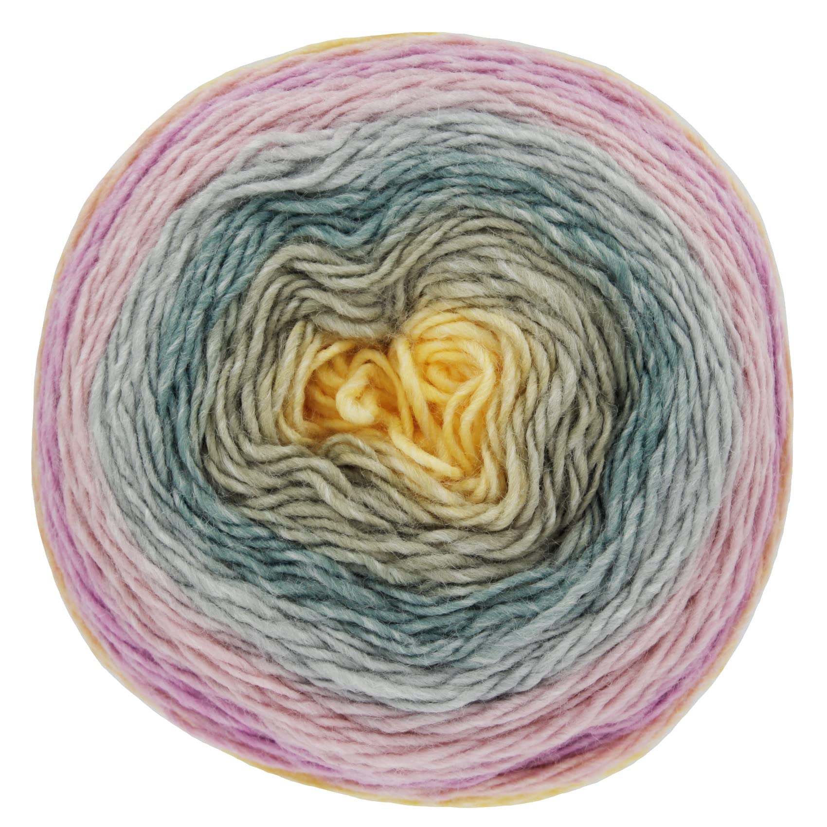 King Cole Curiosity DK Knitting Cake Yarn Double Knit Acrylic Wool 150g Ball (Fizz - 2902) โ image 1