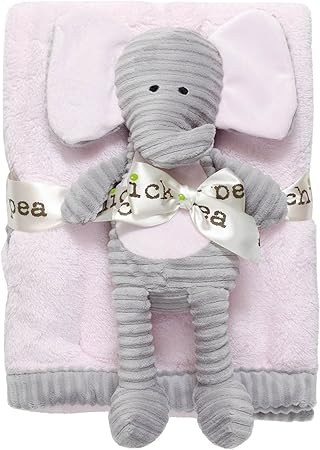 chick pea baby blanket elephant
