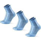 DANISH ENDURANCE Ultra-Comfort Quarter Running Socks, Performance Socks, Men & Women - 3 or 5 Pack