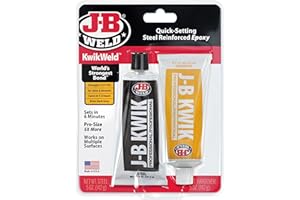 J-B Weld 8271 KwikWeld Professional Size Steel Reinforced Epoxy Twin Pack - 10 oz.