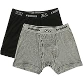Pro Club Men's 2-Pack Comfort Soft Cotton Boxer Brief