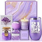 60th Birthday Gifts for Women, Happy 60th Birthday Gift Basket 1965, Funny Gifts for Women 60 Year Old, Unique Christmas Gift Ideas for Her Mom Sister Best Friend Wife Aunt Grandma Coworker Turning 60