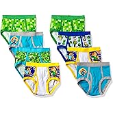 Minecraft Boys' Ultimate Gamer 8-Pack 100% Combed Cotton Briefs