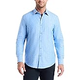Robert Graham Mens Stellman Long Sleeve Woven Button Down Shirt