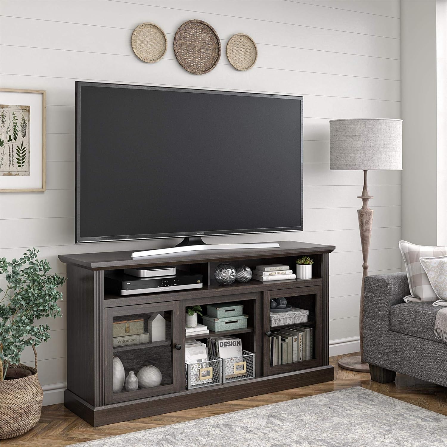 Amazon.com: Ameriwood Home Chicago - Soporte para televisión, MDF