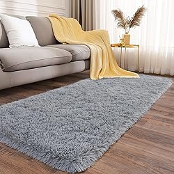 Ailyei Soft Runner Rugs for Bedroom Hallways, 2x6