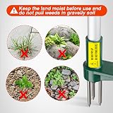 Walensee Stand Up Weeder Tool, 39" Long Handle with 3 Claws view 8