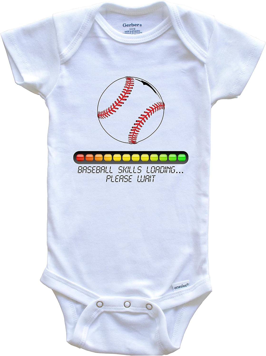 baseball onesies
