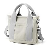 Small Cute Canvas Tote Crossbody Shoulder Bag