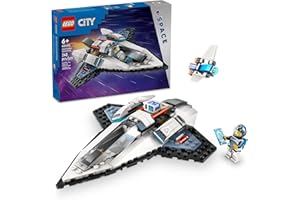 LEGO City Interstellar Spaceship Toy for Kids, Creative Play Space Building Set with Spacecraft Model, Drone, and Astronaut Figure, Building Toy for Boys, Girls and Kids Ages 6 and Up, 60430