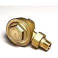 Barnes & Jones 122A Thermostatic Radiator Trap, Type A, Angle, 1/2" Size