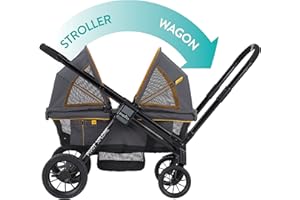 Evenflo Pivot Xplore All-Terrain Stroller Wagon (Adventurer Gray)