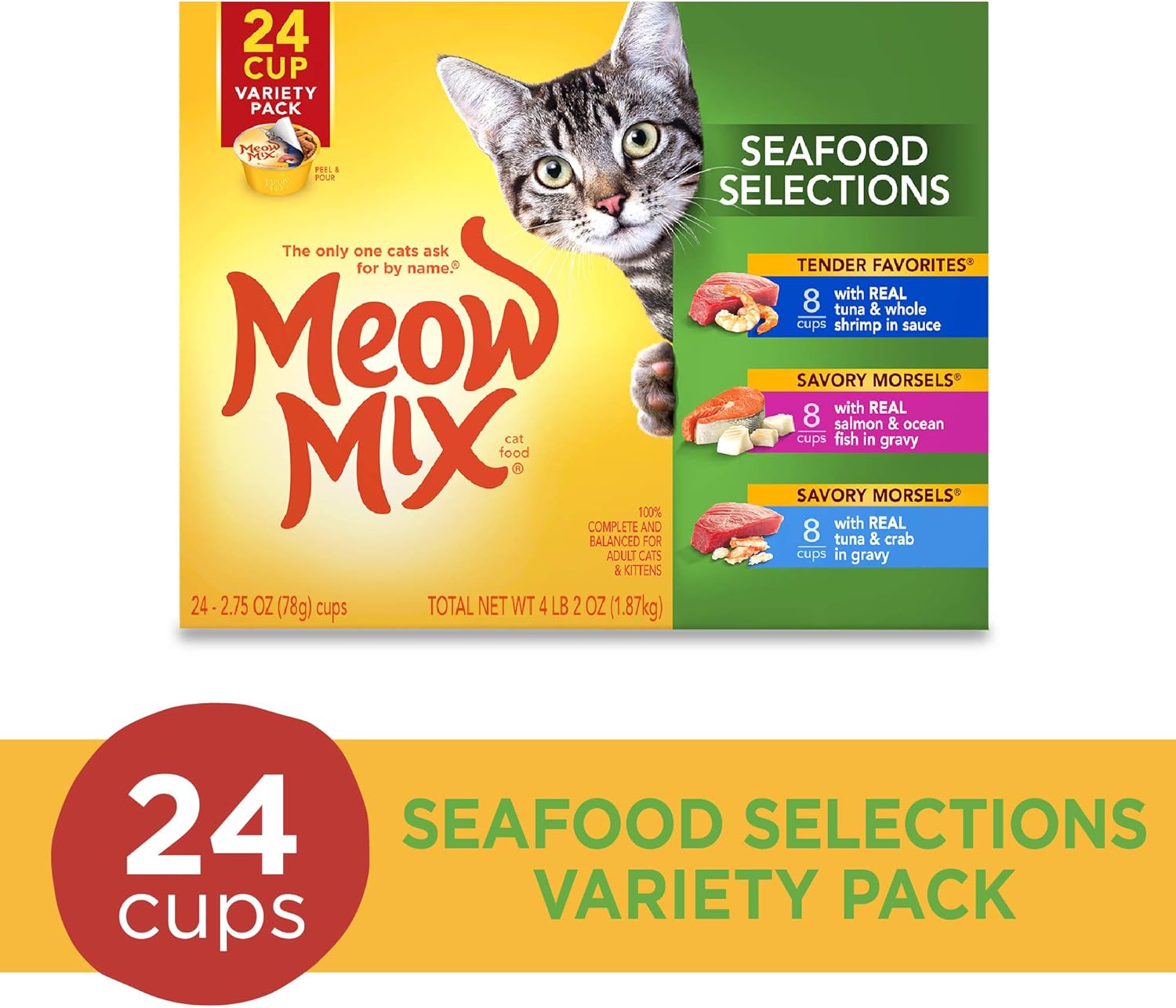 meow mix grain free wet cat food