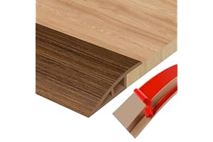 Floor Transition Strip Door Threshold Floor Transition Reducer Trim on The Edges Threshold Strip Self Adhesive Suitable for D