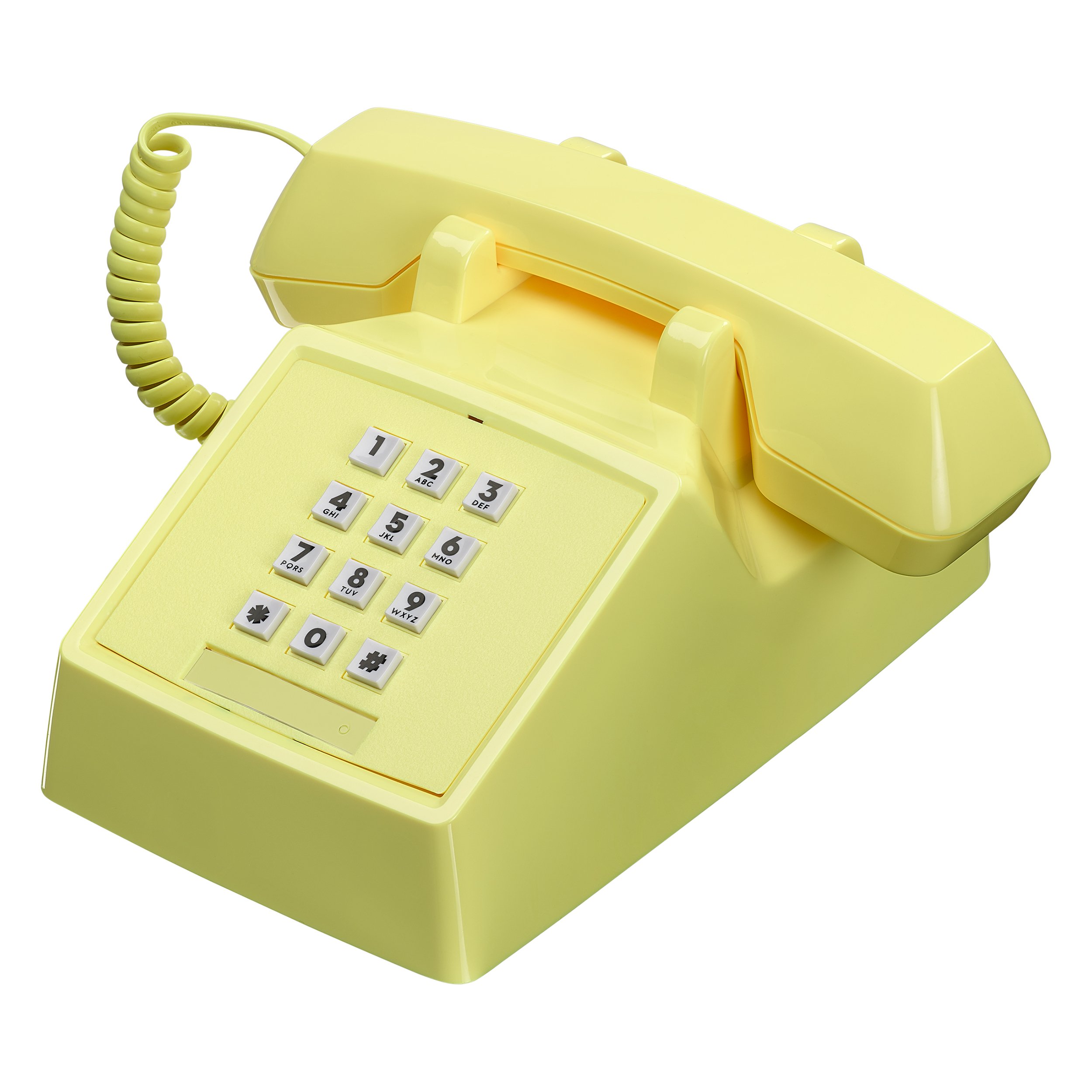 Wild Wood 2500 Retro Phone | Lemon Sorbet