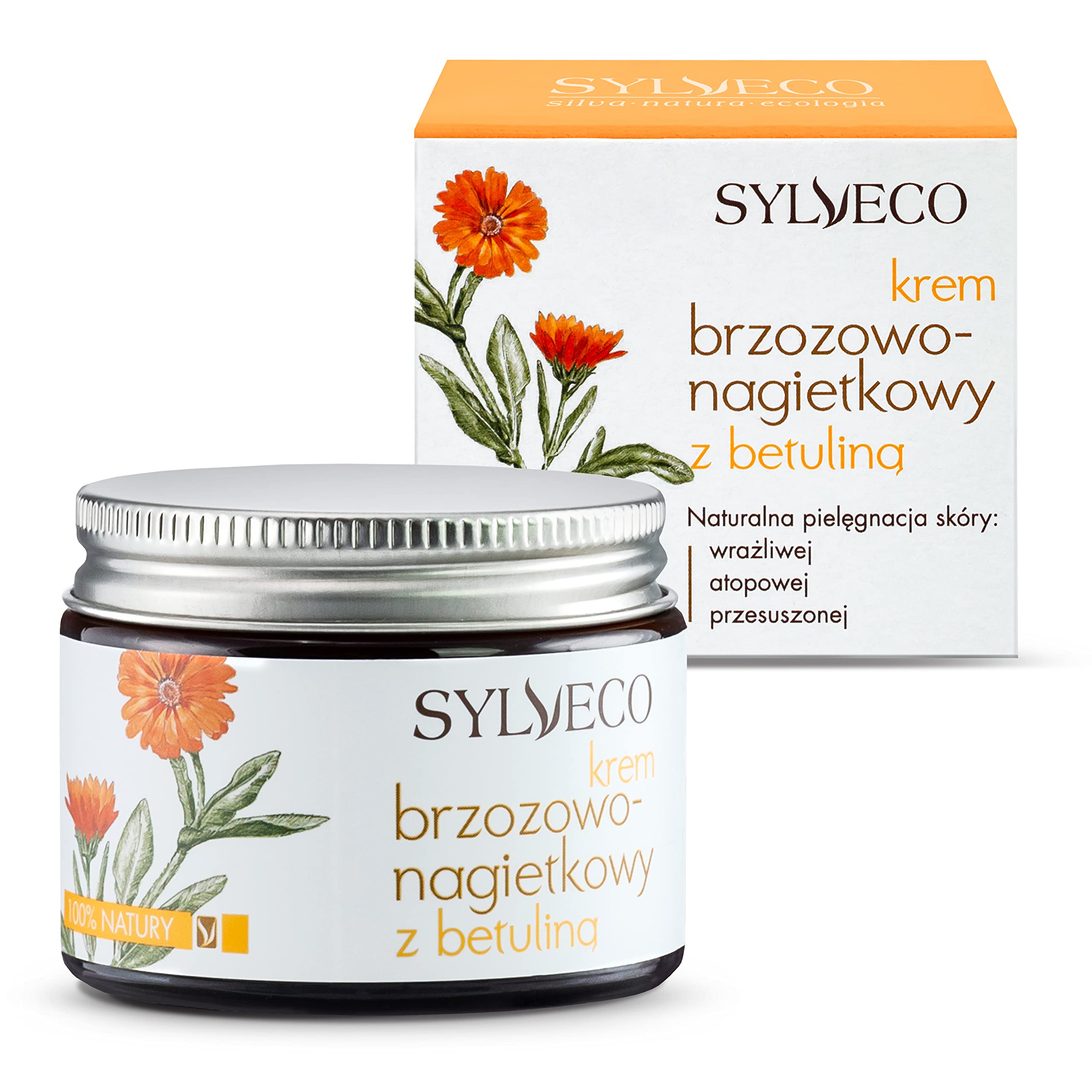Calendula and Birch Moisturising Cream with Betulin