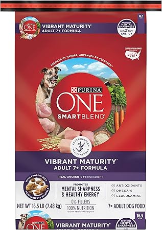 purina one senior dry dog food