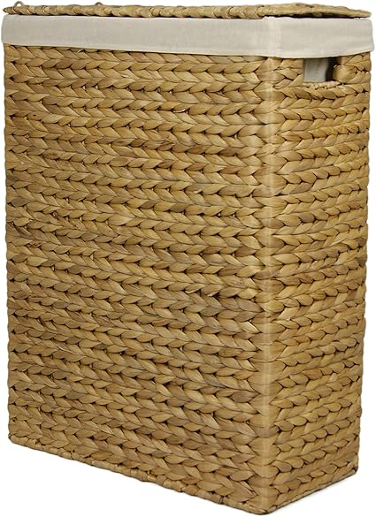 Panier A Linge En Jacinthe D Eau Corbeille A Linge Materiel Naturel Plusieurs Tailles Disponibles Taille 2 Amazon Fr Cuisine Maison