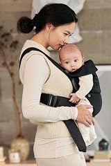 BabyBjörn Baby Carrier Mini Woven Black Infant Carrier 0-12 Months view 8