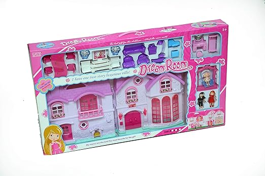 SP Traders Kids Beautiful Dream Room Game Set Toy (Multicolour)