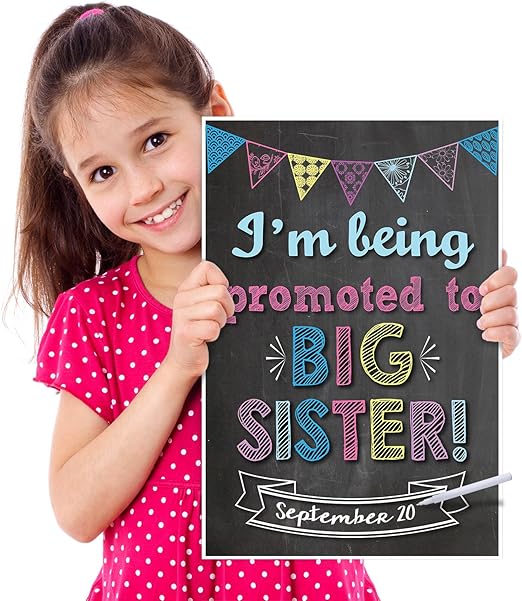 big sister baby born